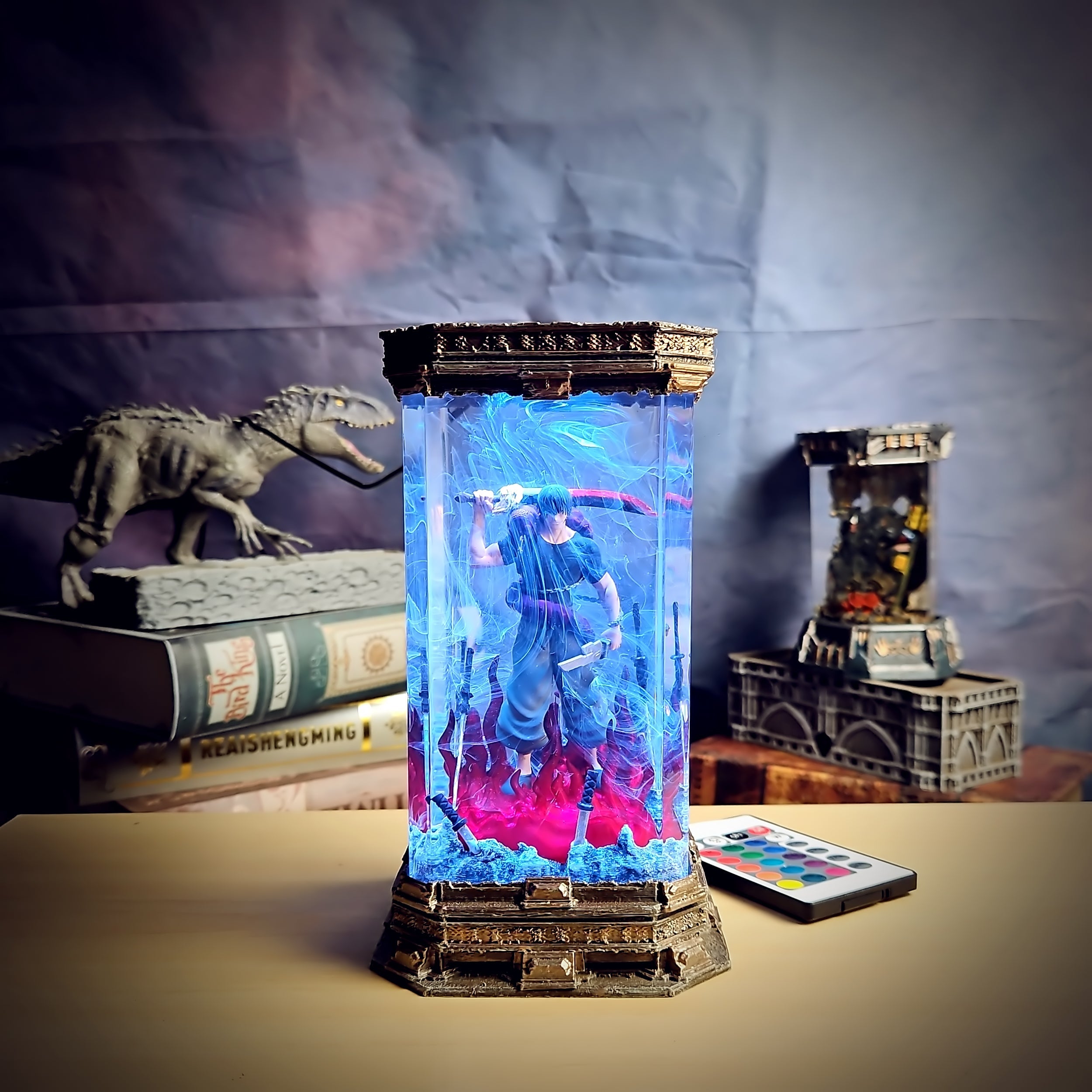 Toji Resin Lamp - handmade resin lamp