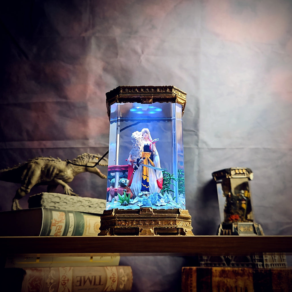 Sesshomaru Resin Lamp - handmade resin lamp
