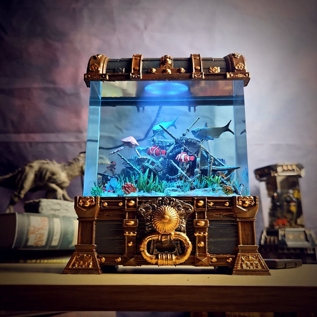 Nemo Resin Lamp - handmade resin lamp