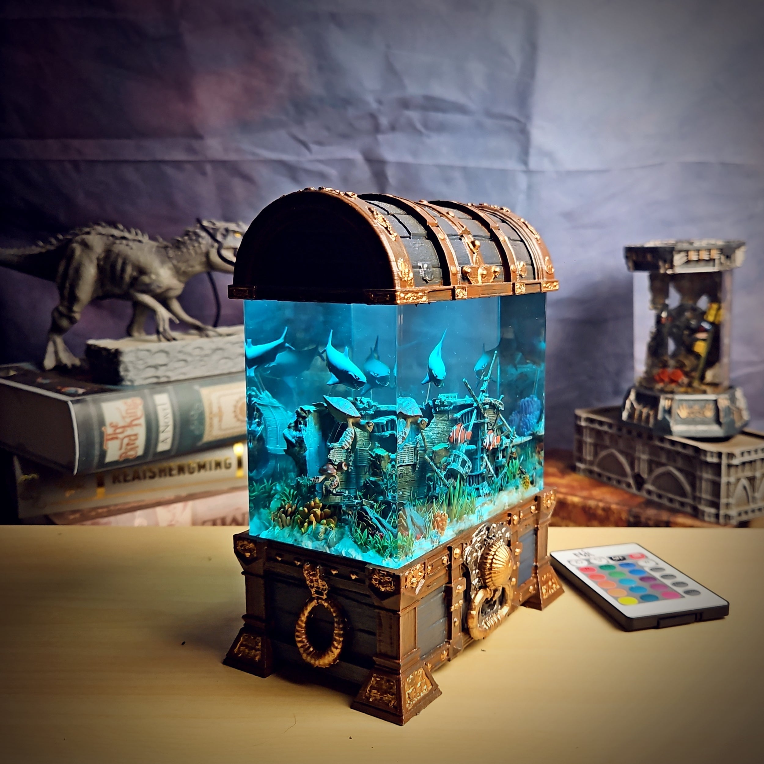 Nemo Resin Lamp - handmade resin lamp