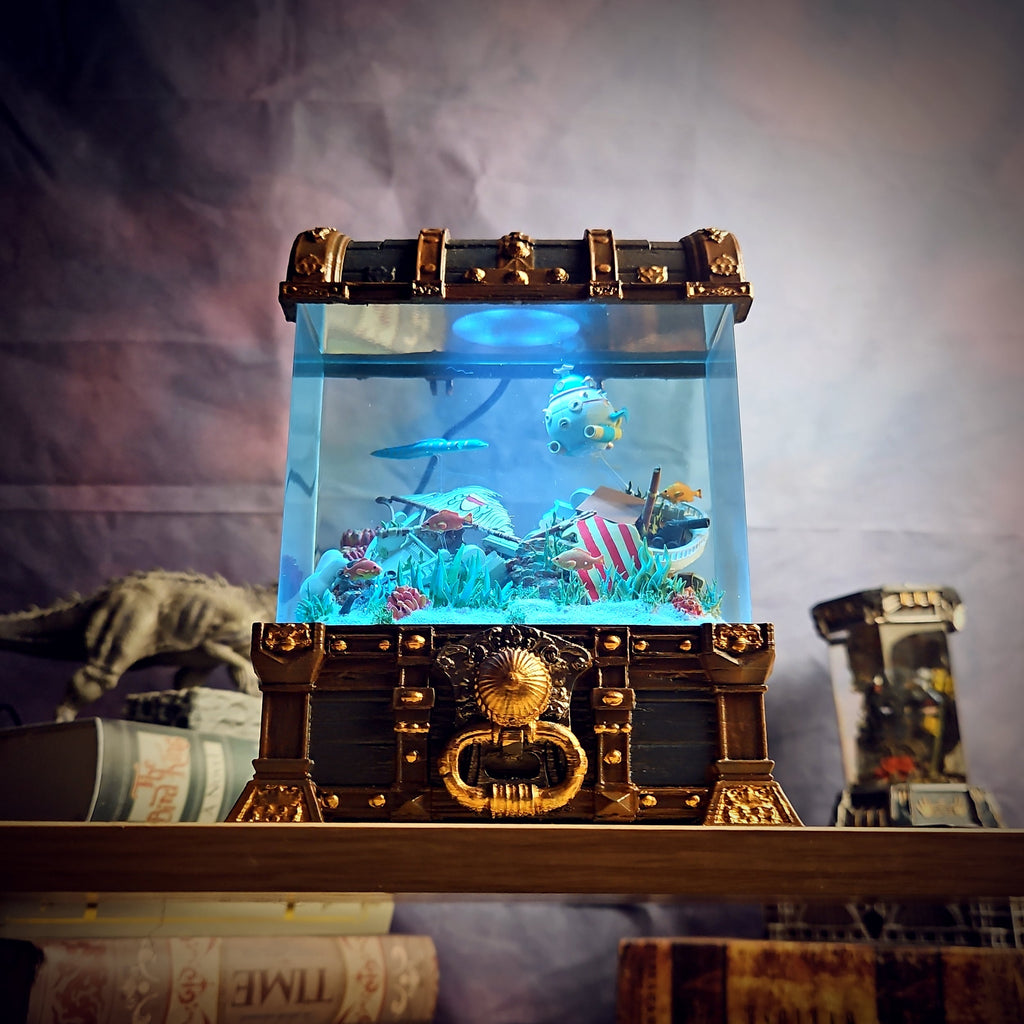 One Piece Resin Lamp - handmade resin lamp