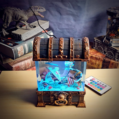 One Piece Resin Lamp - handmade resin lamp