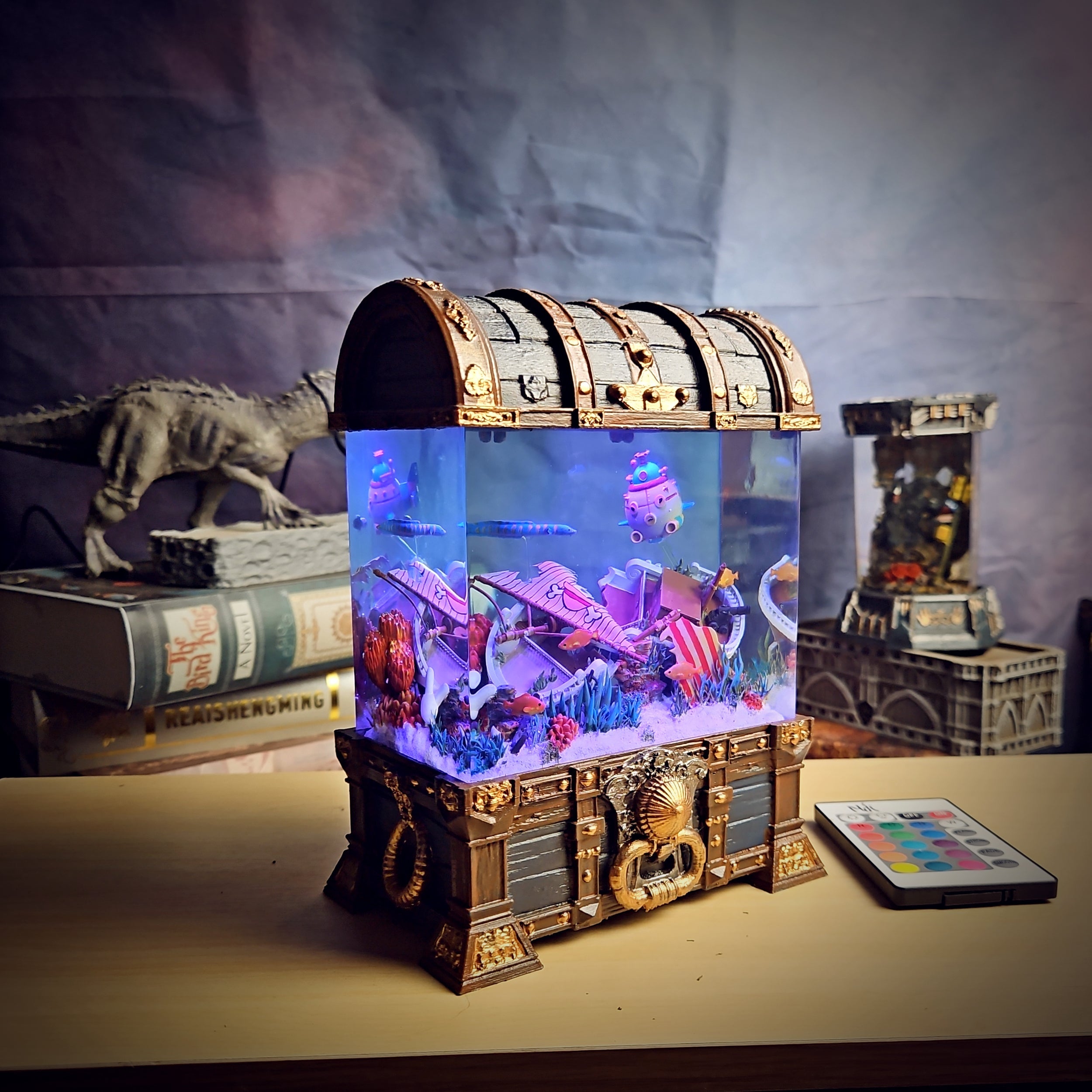 One Piece Resin Lamp - handmade resin lamp