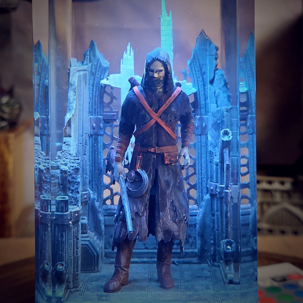 Hunt Showdown Resin Lamp - handmade resin lamp
