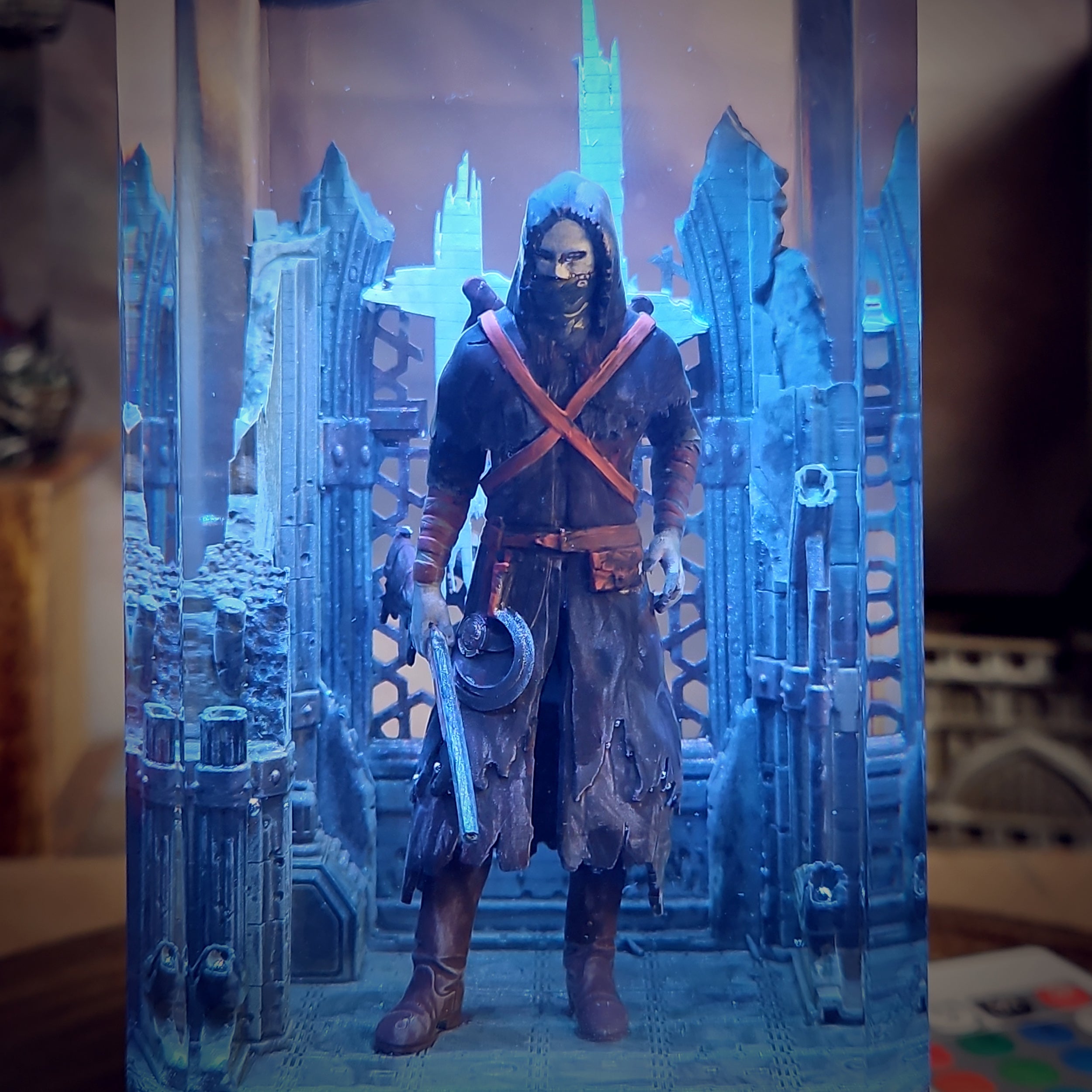 Hunt Showdown Resin Lamp - handmade resin lamp
