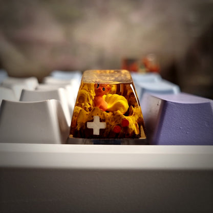 Vulpix New Keycaps - handmade resin keycap