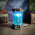 Skull Hexagon Resin Lamp