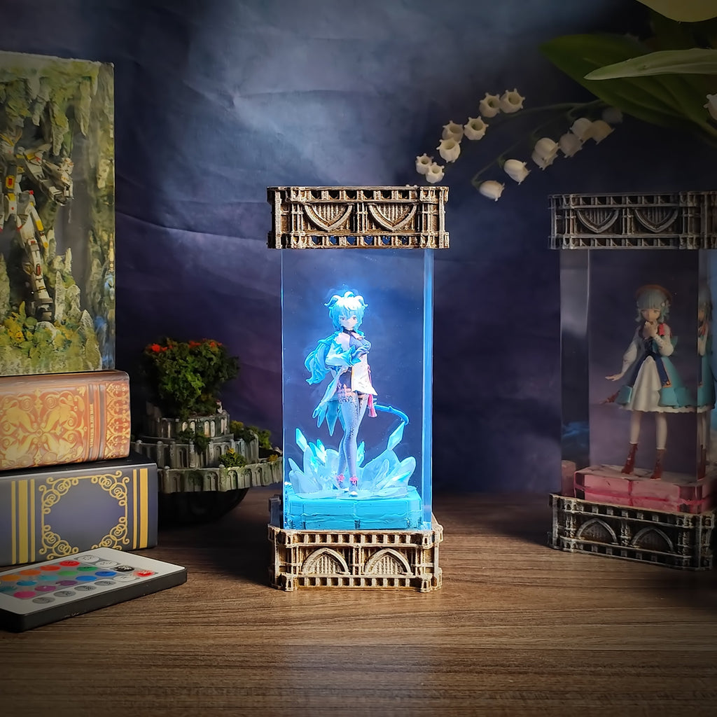 Ganyu Resin Lamp - handmade resin lamp