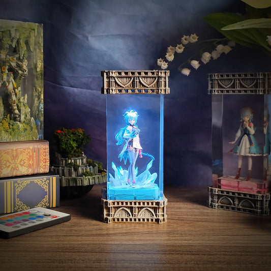 Ganyu Resin Lamp - handmade resin lamp