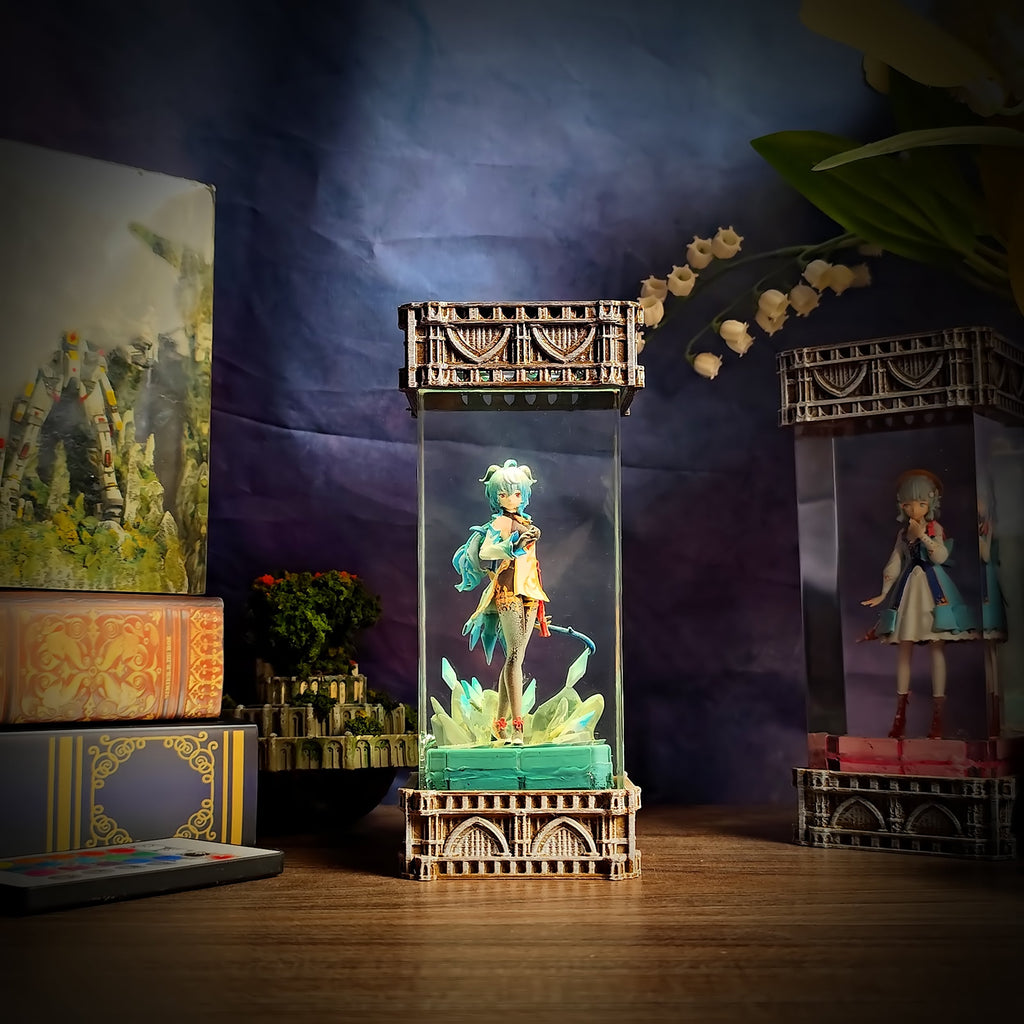 Ganyu Resin Lamp - handmade resin lamp