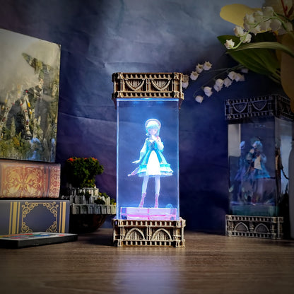 Ayaka Resin Lamp - handmade resin lamp