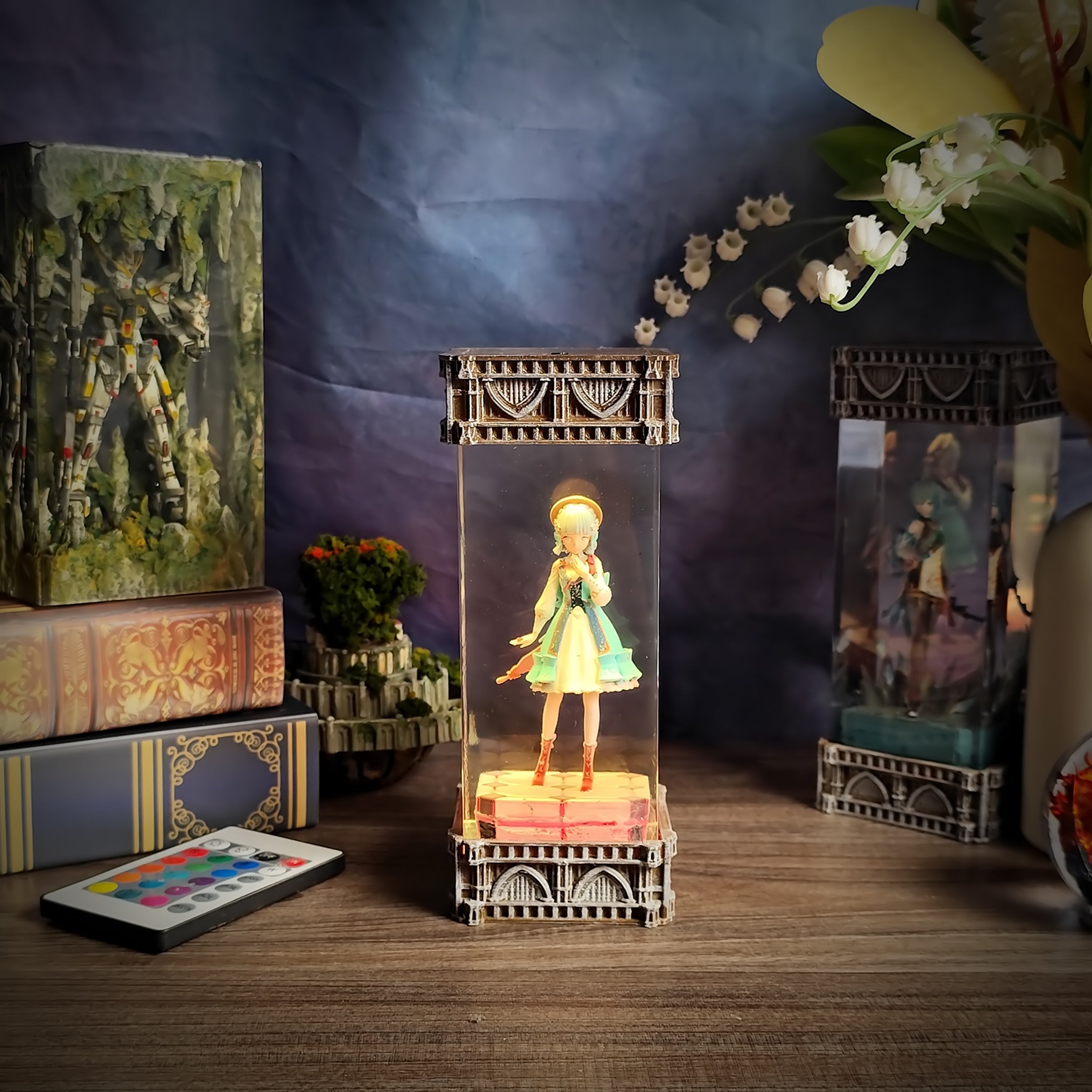 Ayaka Resin Lamp - handmade resin lamp