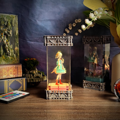 Ayaka Resin Lamp - handmade resin lamp
