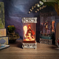 Hu Tao Resin Lamp - handmade resin lamp