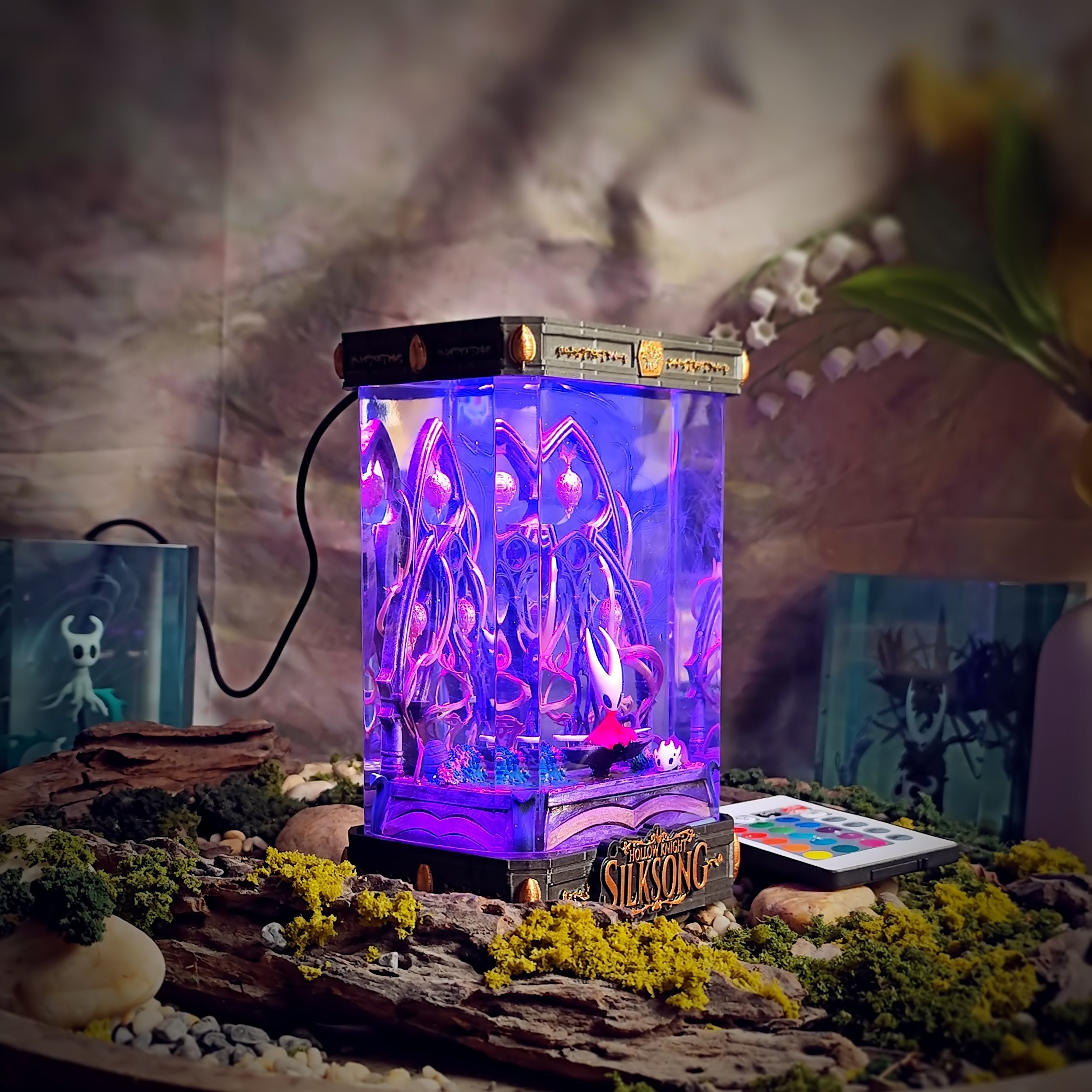 Hornet Silksong V1 Resin Lamp