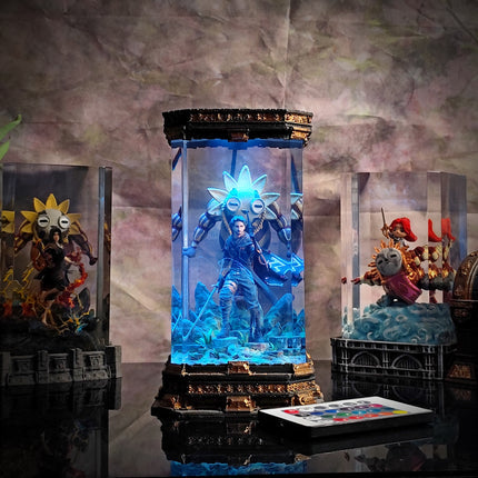 Gustave Resin Lamp Expedition 33 - handmade resin lamp