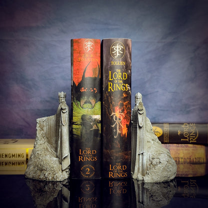 Argonath Book Nook - handmade resin lamp