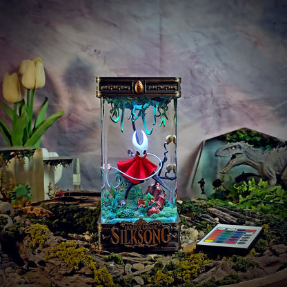 Hornet Silksong V2 Resin Lamp - handmade resin lamp