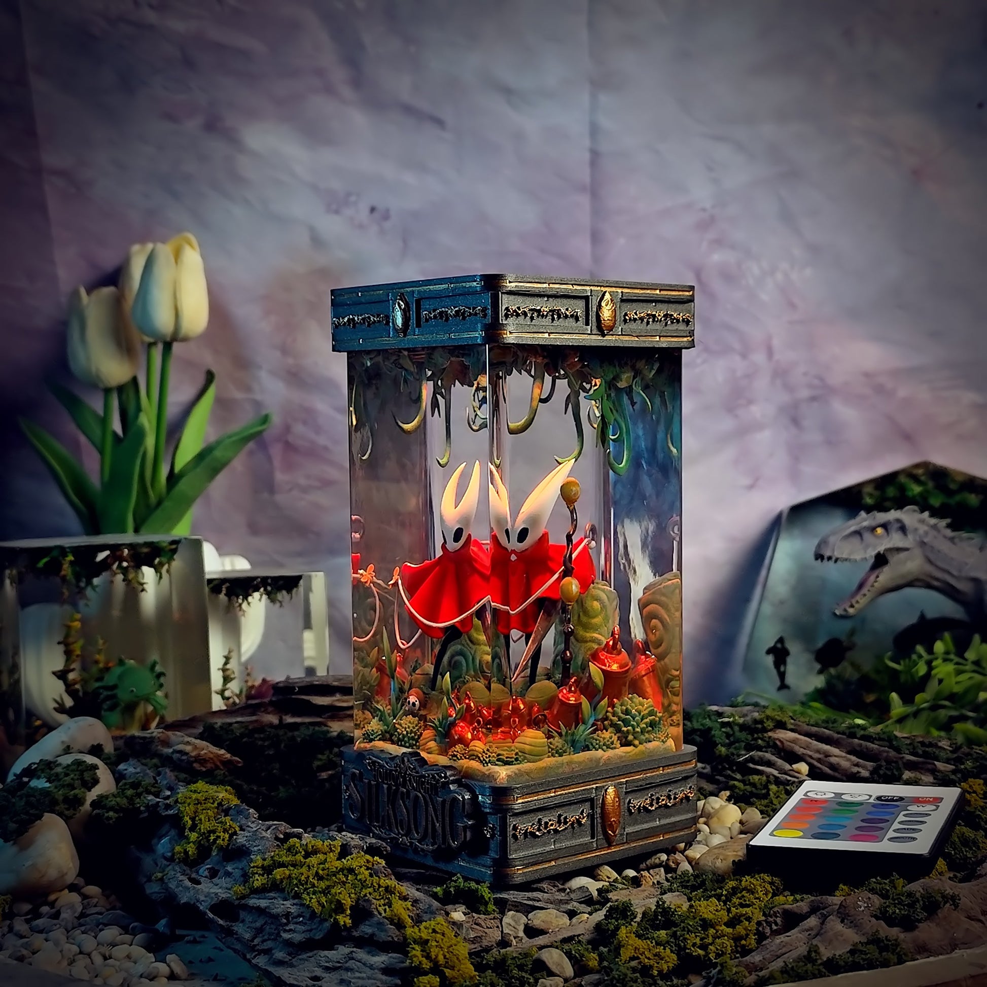 Hornet Silksong V2 Resin Lamp - handmade resin lamp