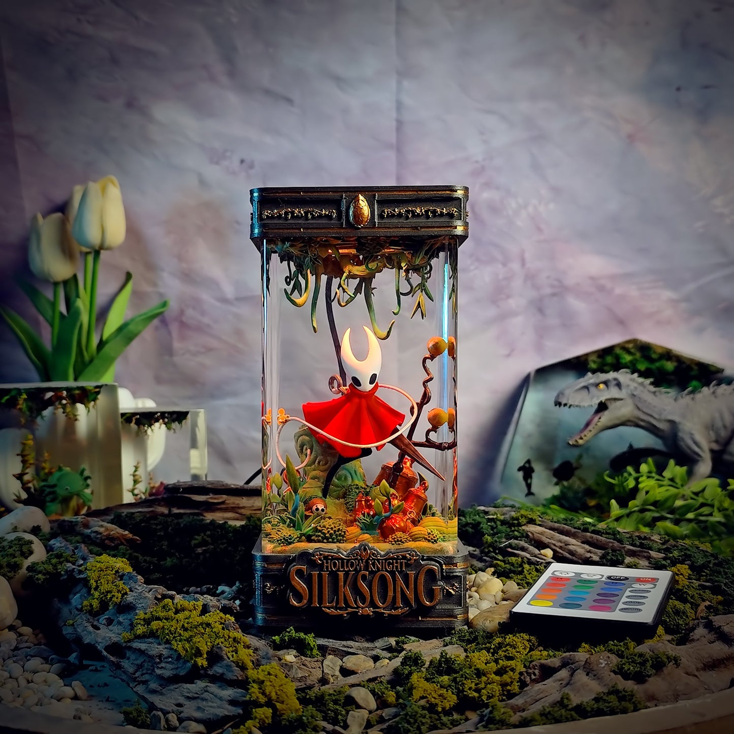 Hornet Silksong V2 Resin Lamp - handmade resin lamp