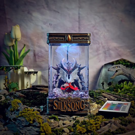 Hornet Silksong V3 Resin Lamp - handmade resin lamp