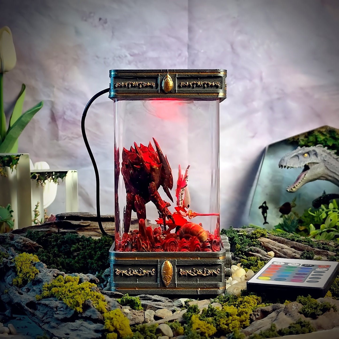Hornet Silksong V3 Resin Lamp - handmade resin lamp