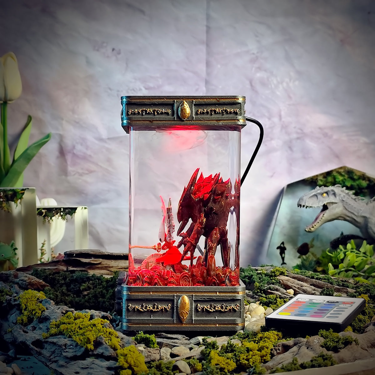 Hornet Silksong V3 Resin Lamp - handmade resin lamp