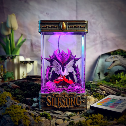 Hornet Silksong V3 Resin Lamp - handmade resin lamp