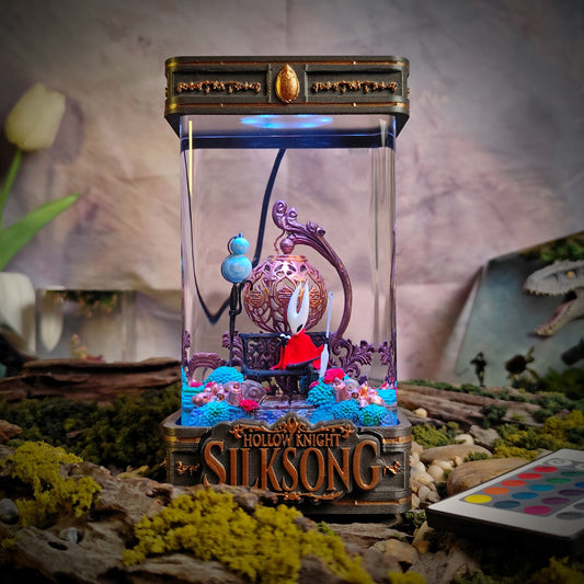 Hornet Silksong V4 Resin Lamp - handmade resin lamp