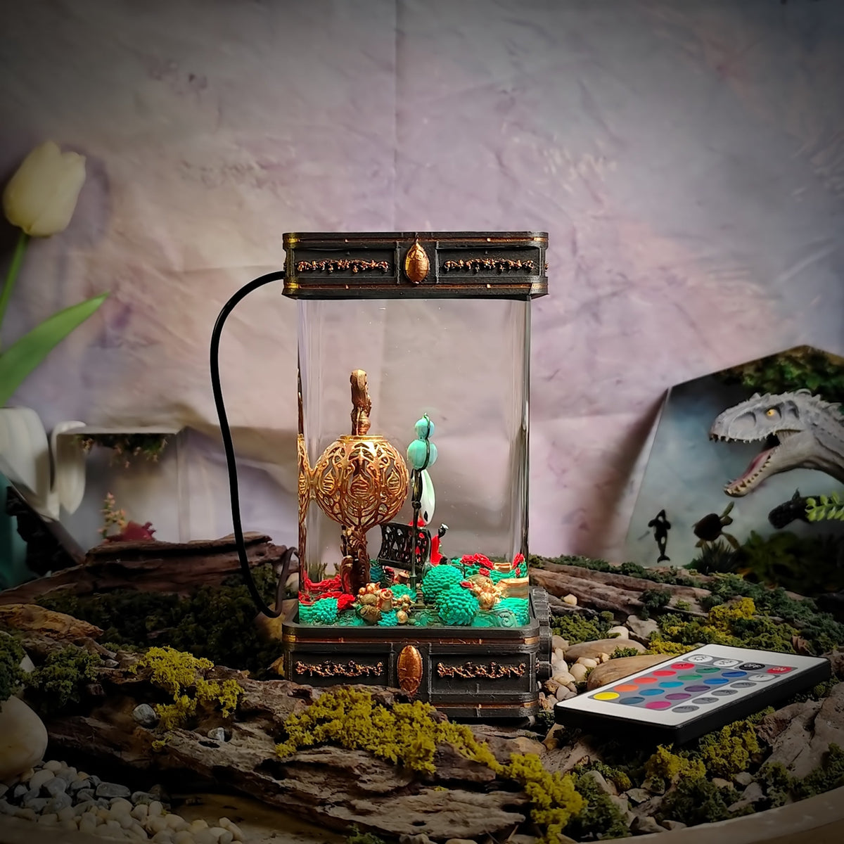 Hornet Silksong V4 Resin Lamp - handmade resin lamp
