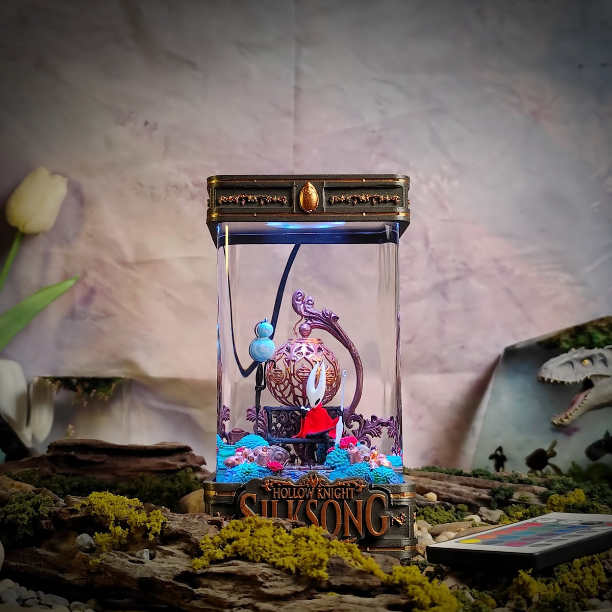Hornet Silksong V4 Resin Lamp - handmade resin lamp