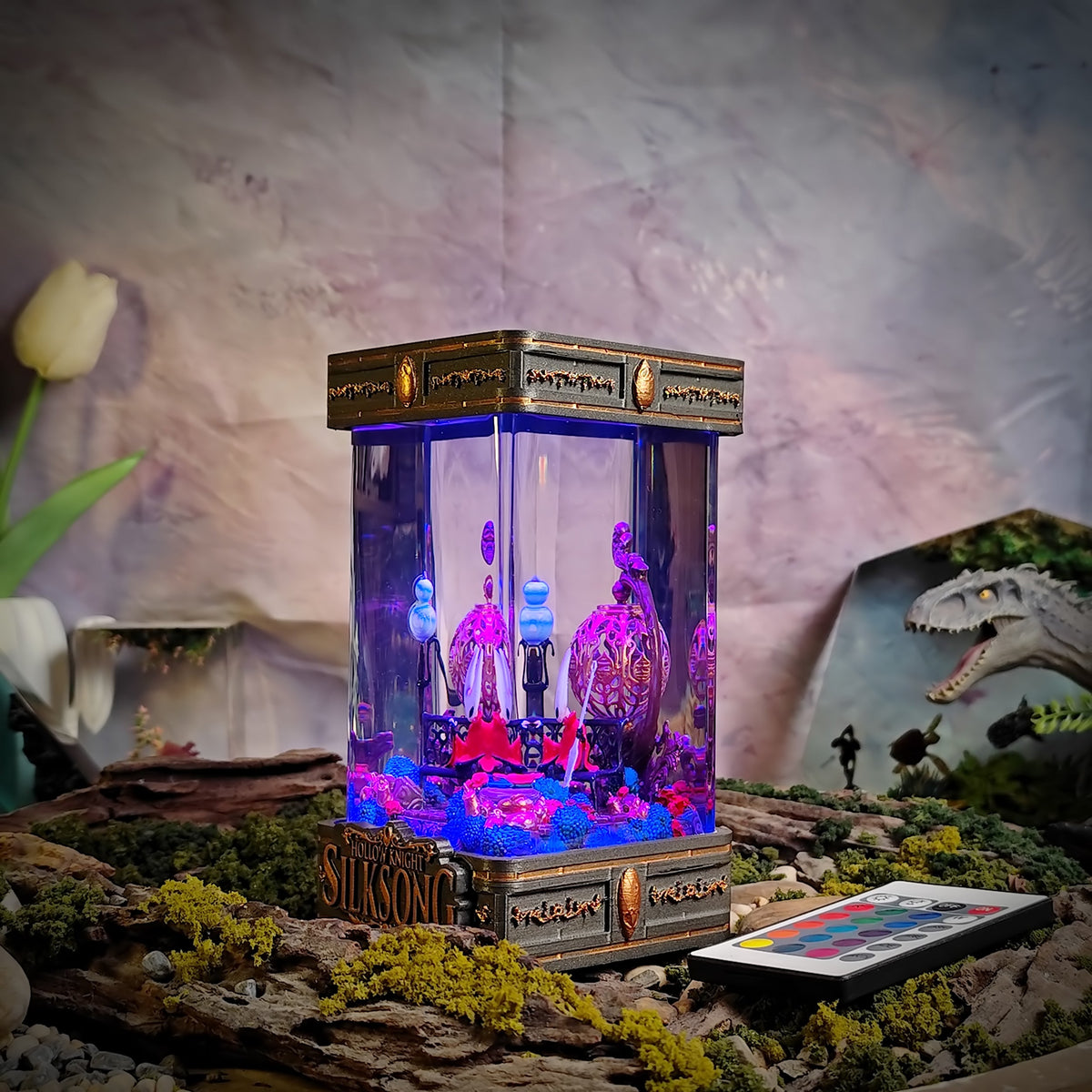 Hornet Silksong V4 Resin Lamp - handmade resin lamp