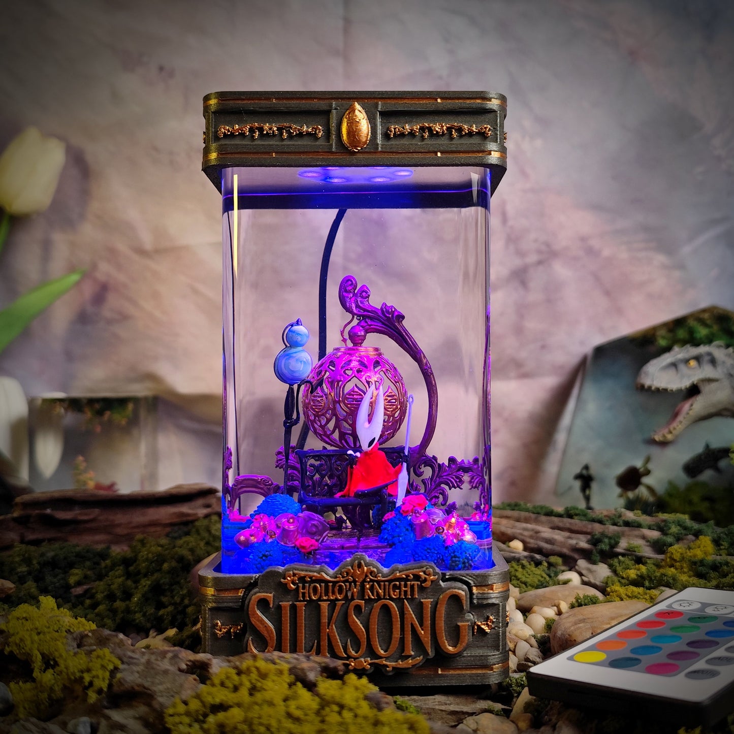 Hornet Silksong V4 Resin Lamp - handmade resin lamp