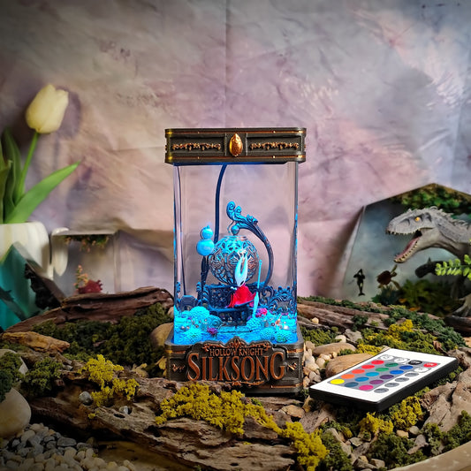 Hornet Silksong V4 Resin Lamp - handmade resin lamp