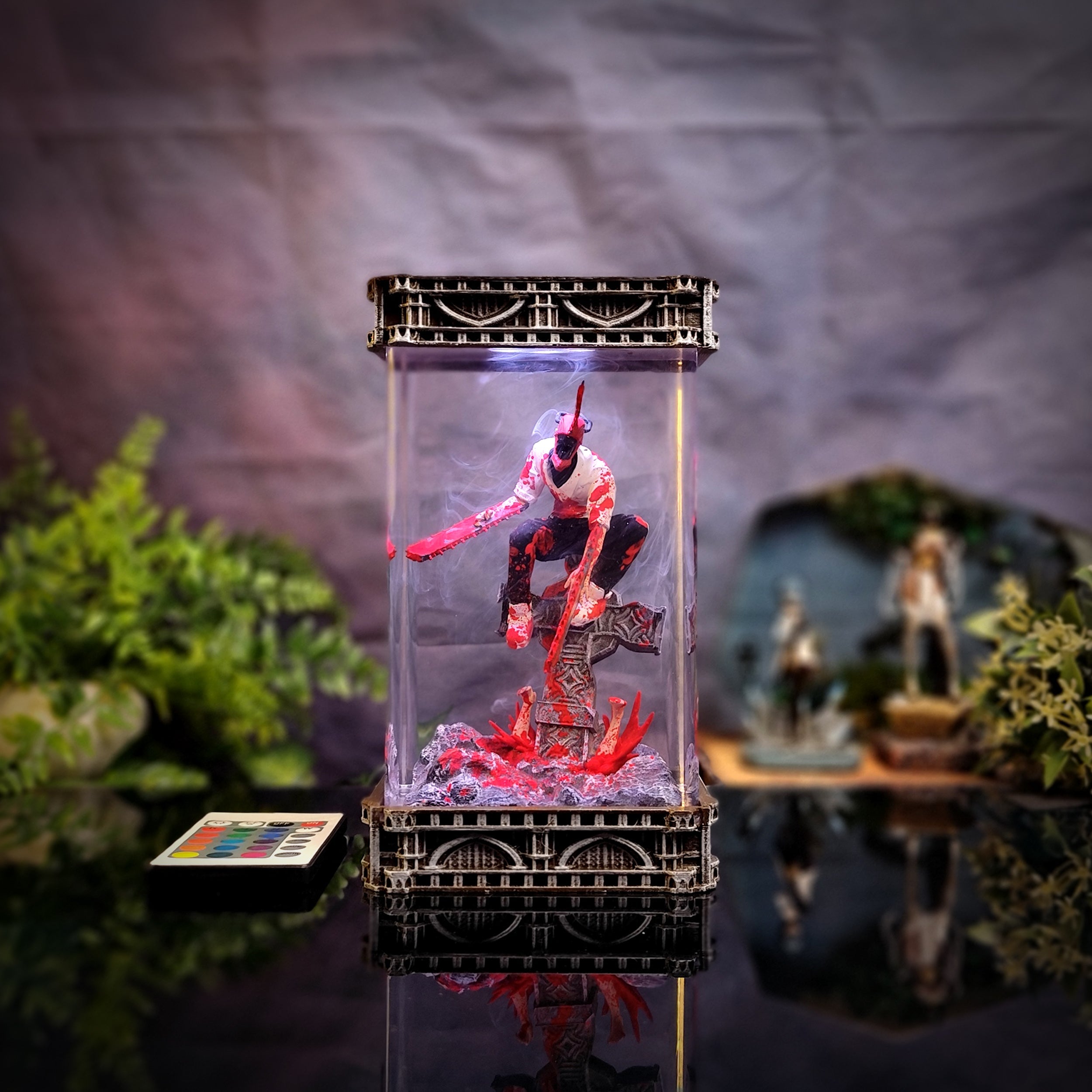 Denji Requiem - Chainsaw Man Resin Lamp