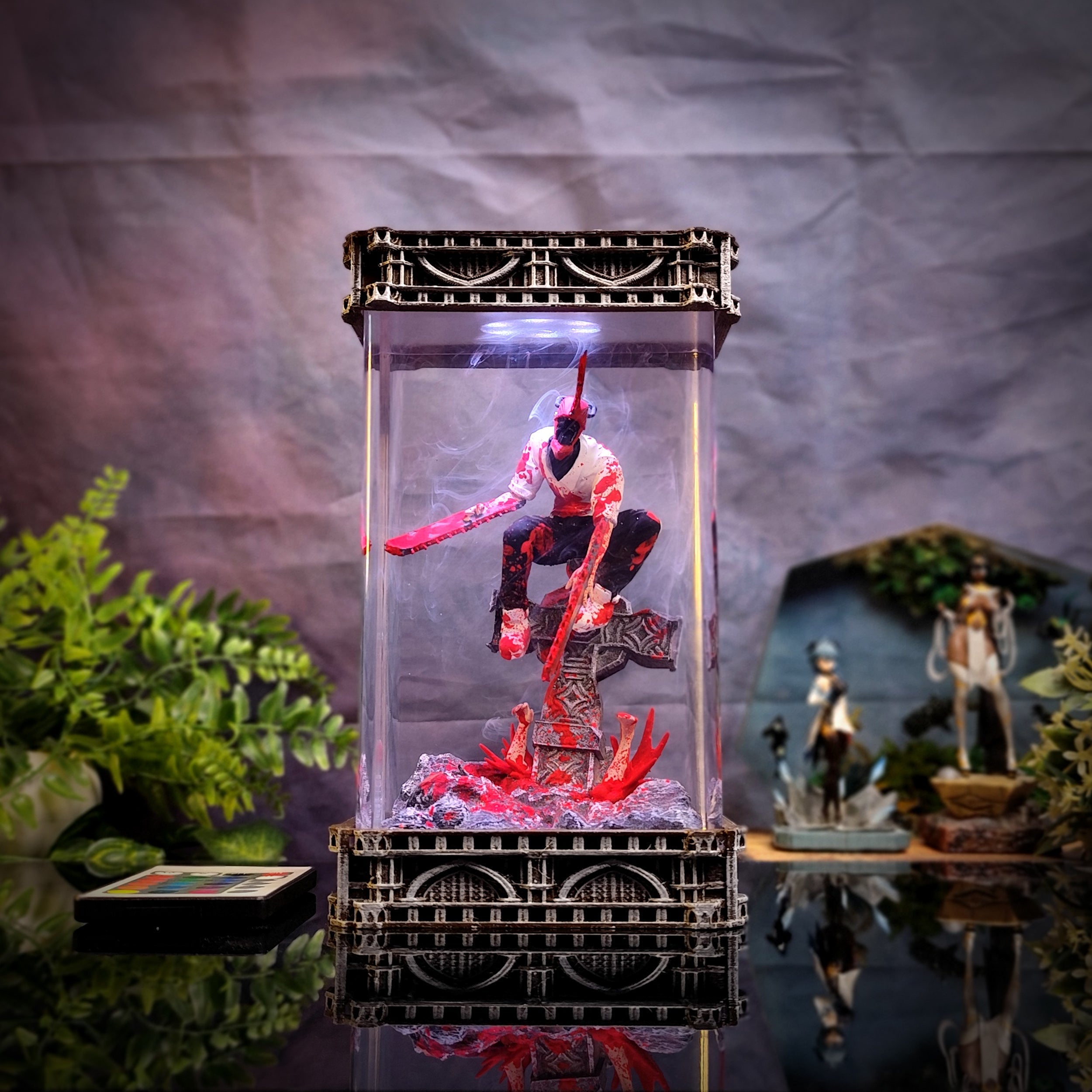 Denji Requiem - Chainsaw Man Resin Lamp