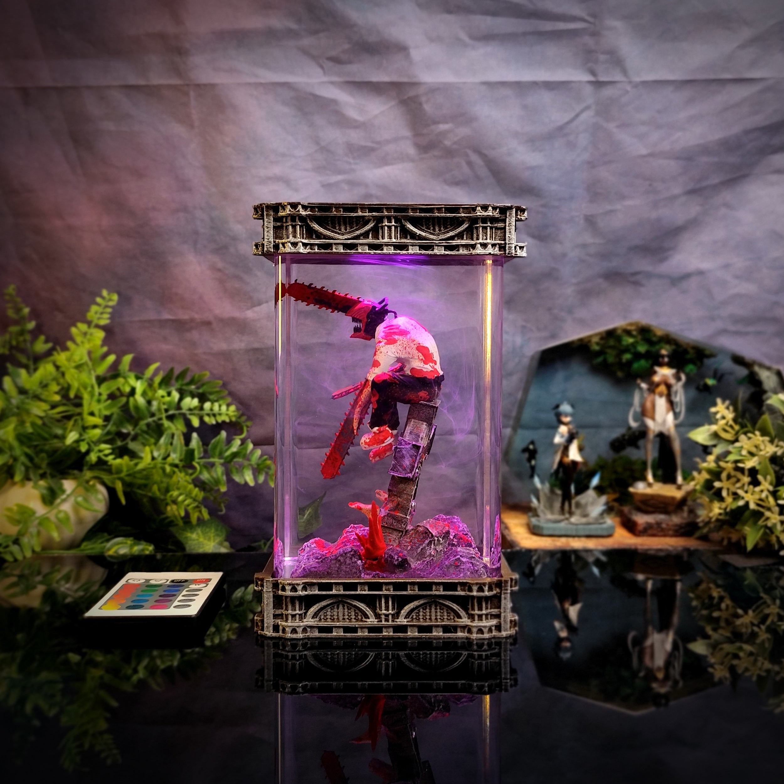 Denji Requiem - Chainsaw Man Resin Lamp