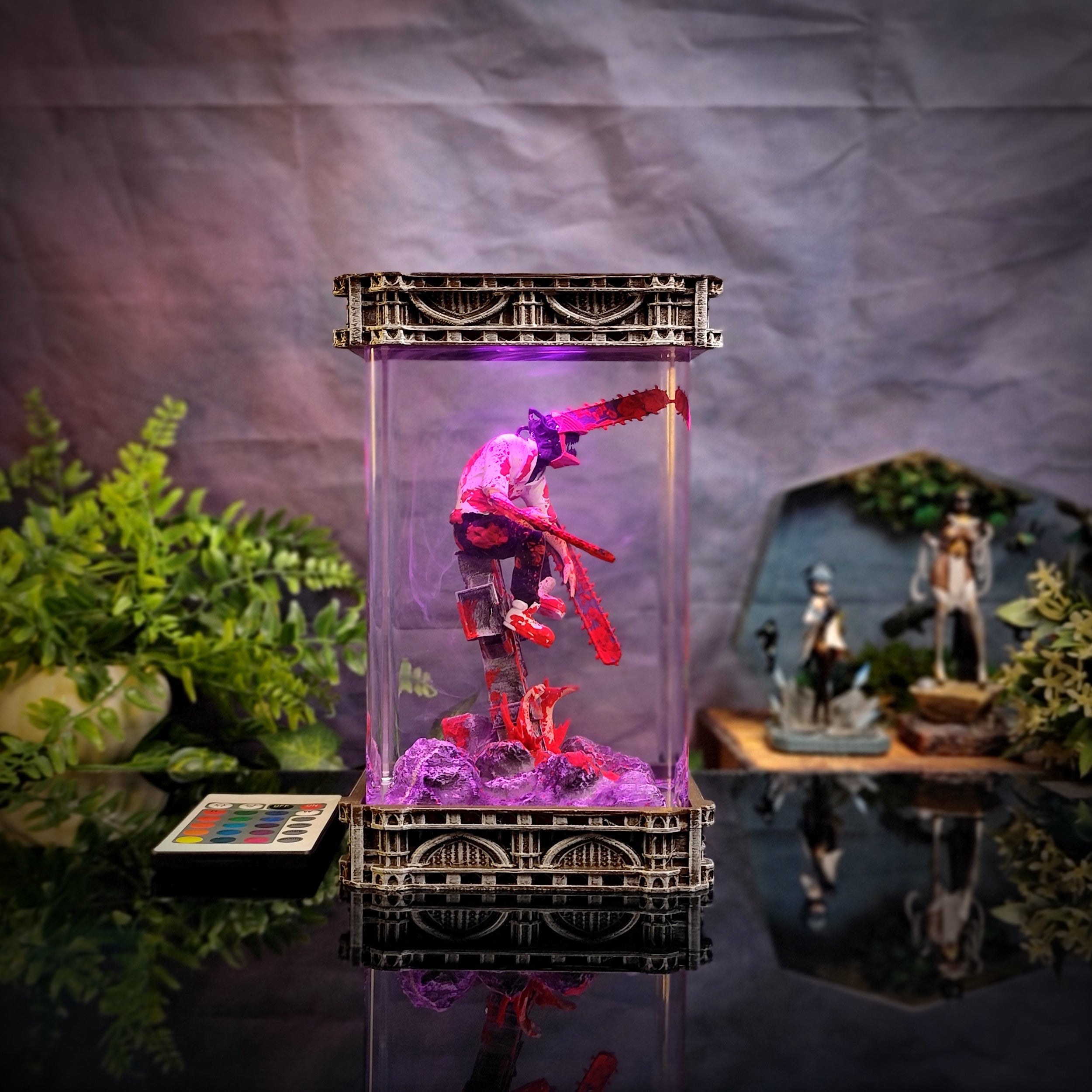 Denji Requiem - Chainsaw Man Resin Lamp