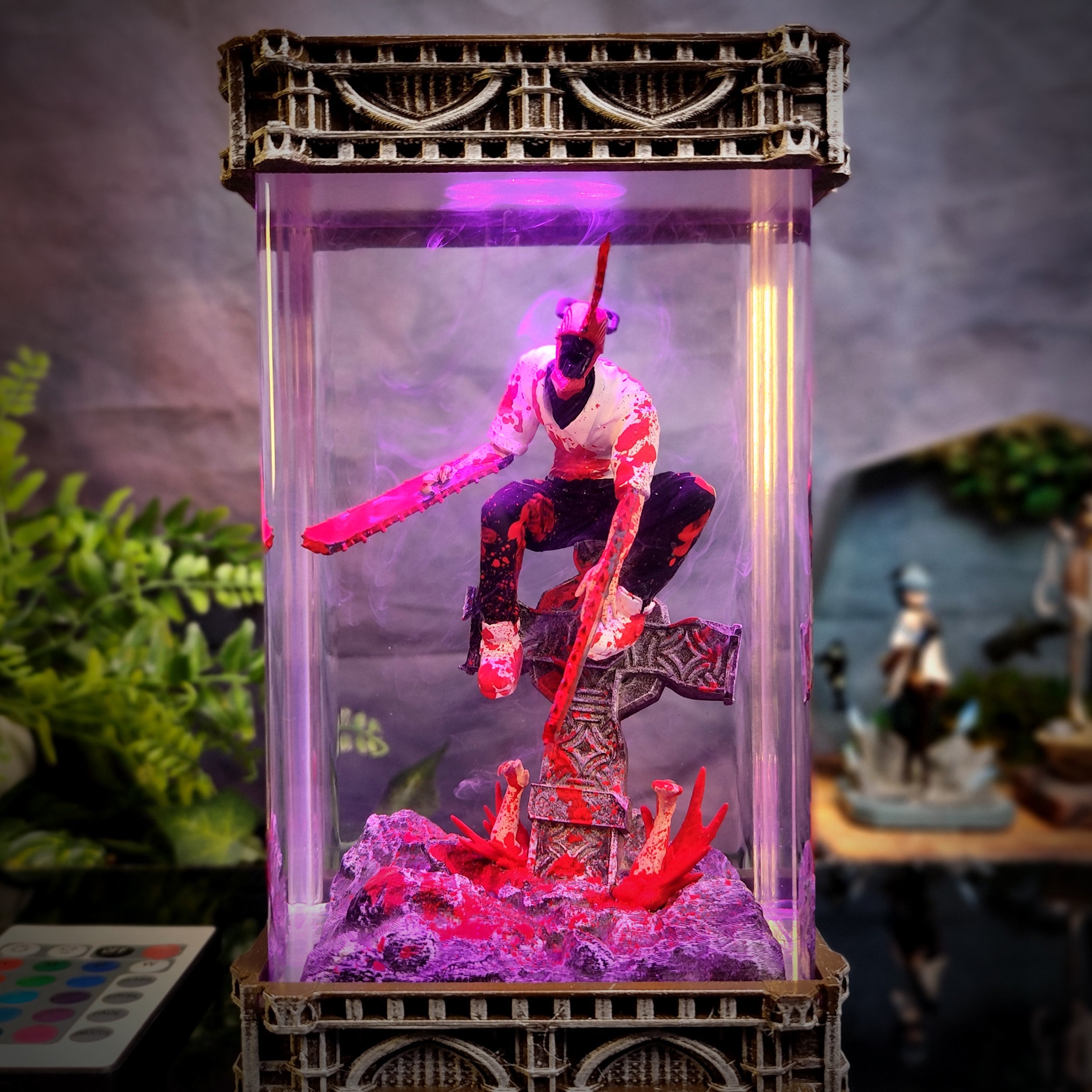 Denji Requiem - Chainsaw Man Resin Lamp