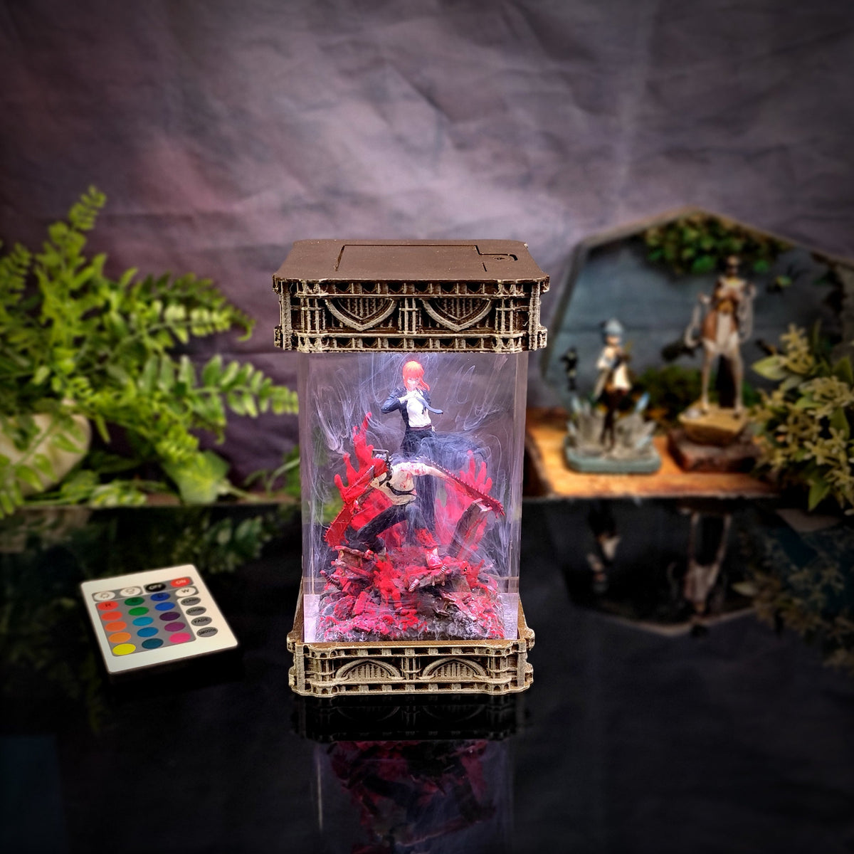 SAW & POWER Resin Lamp - handmade resin lamp