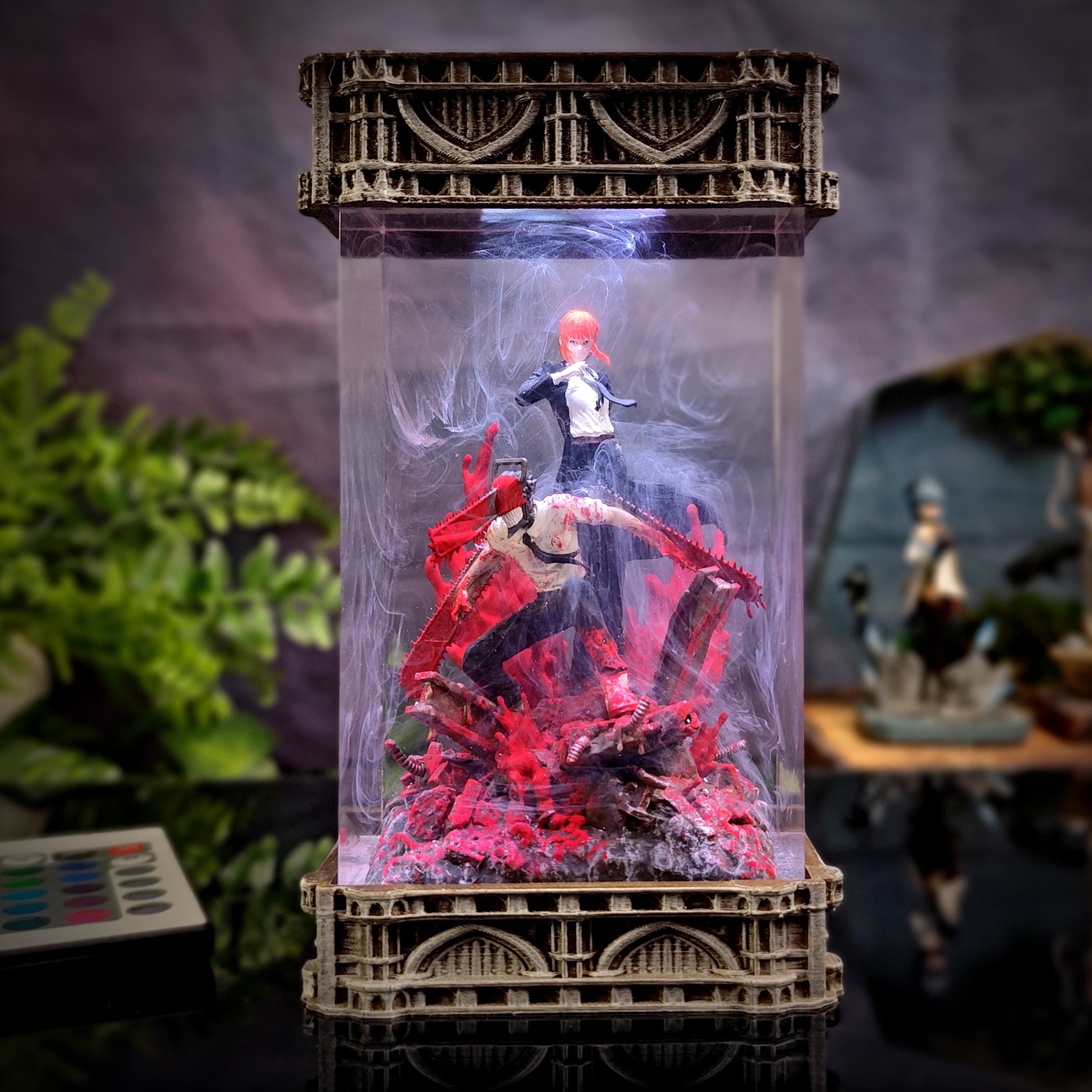 SAW & POWER Resin Lamp