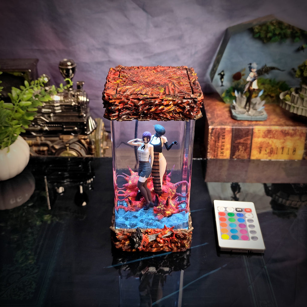 Reze Boom- Chainsaw Man Resin Lamp