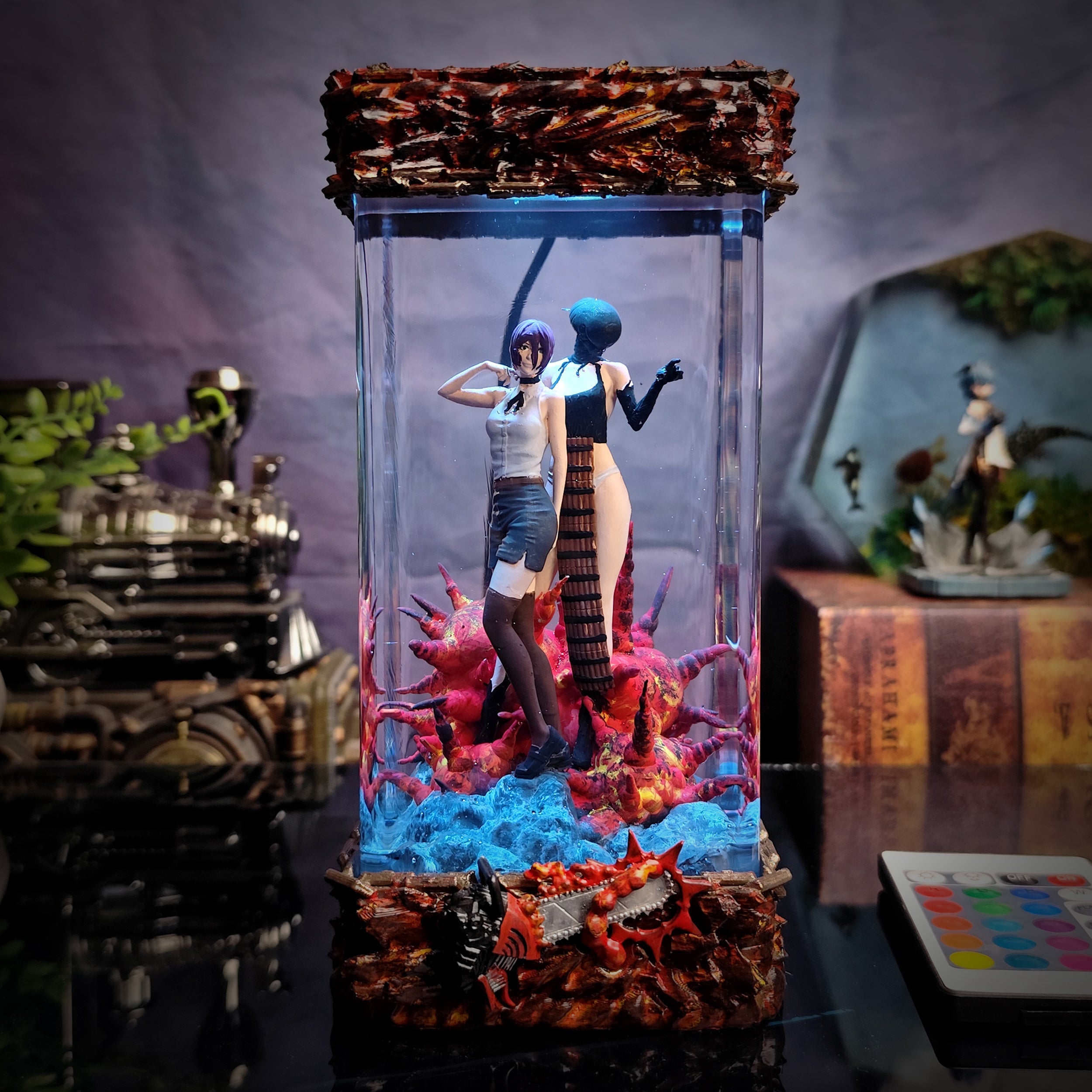 Reze Boom- Chainsaw Man Resin Lamp