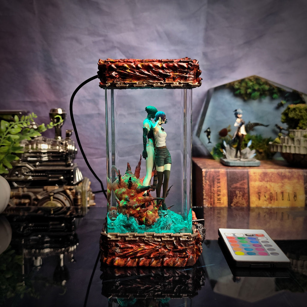 Reze Boom- Chainsaw Man Resin Lamp