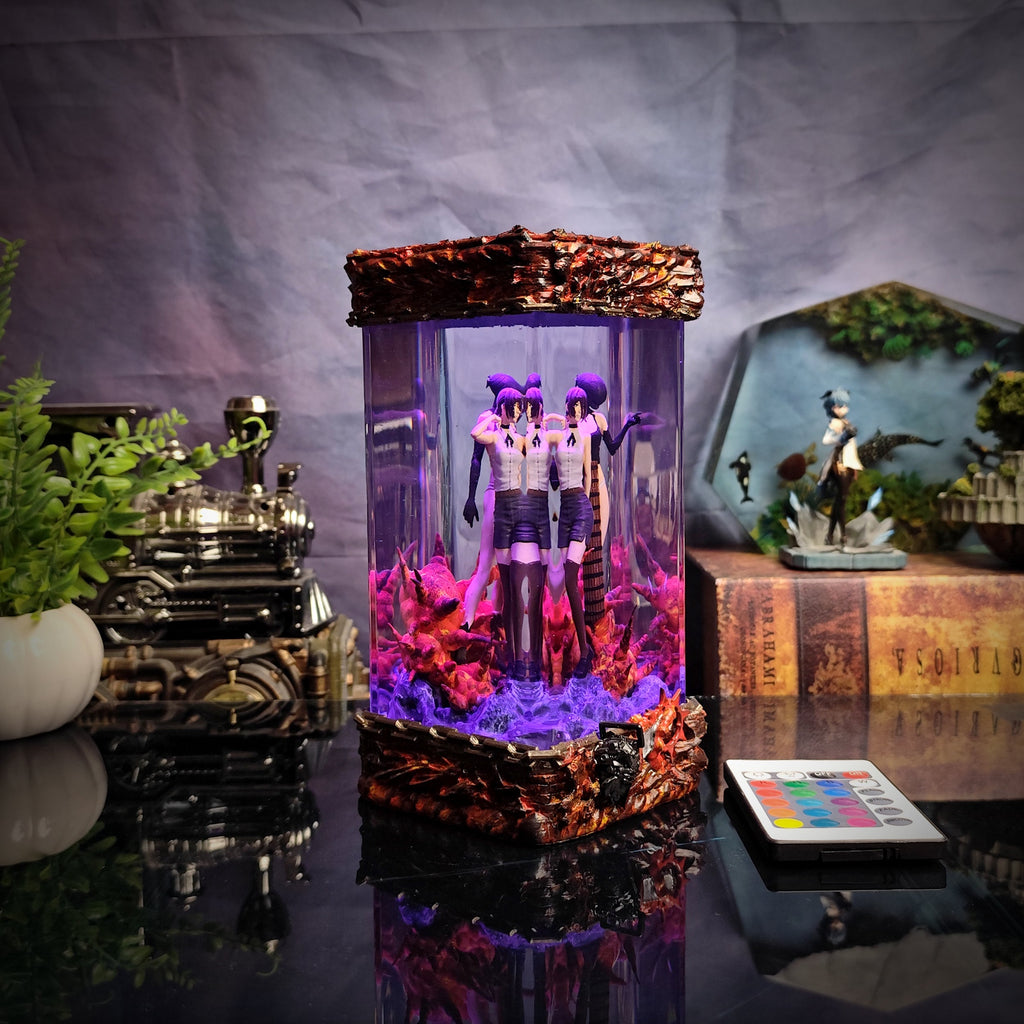 Reze Boom- Chainsaw Man Resin Lamp