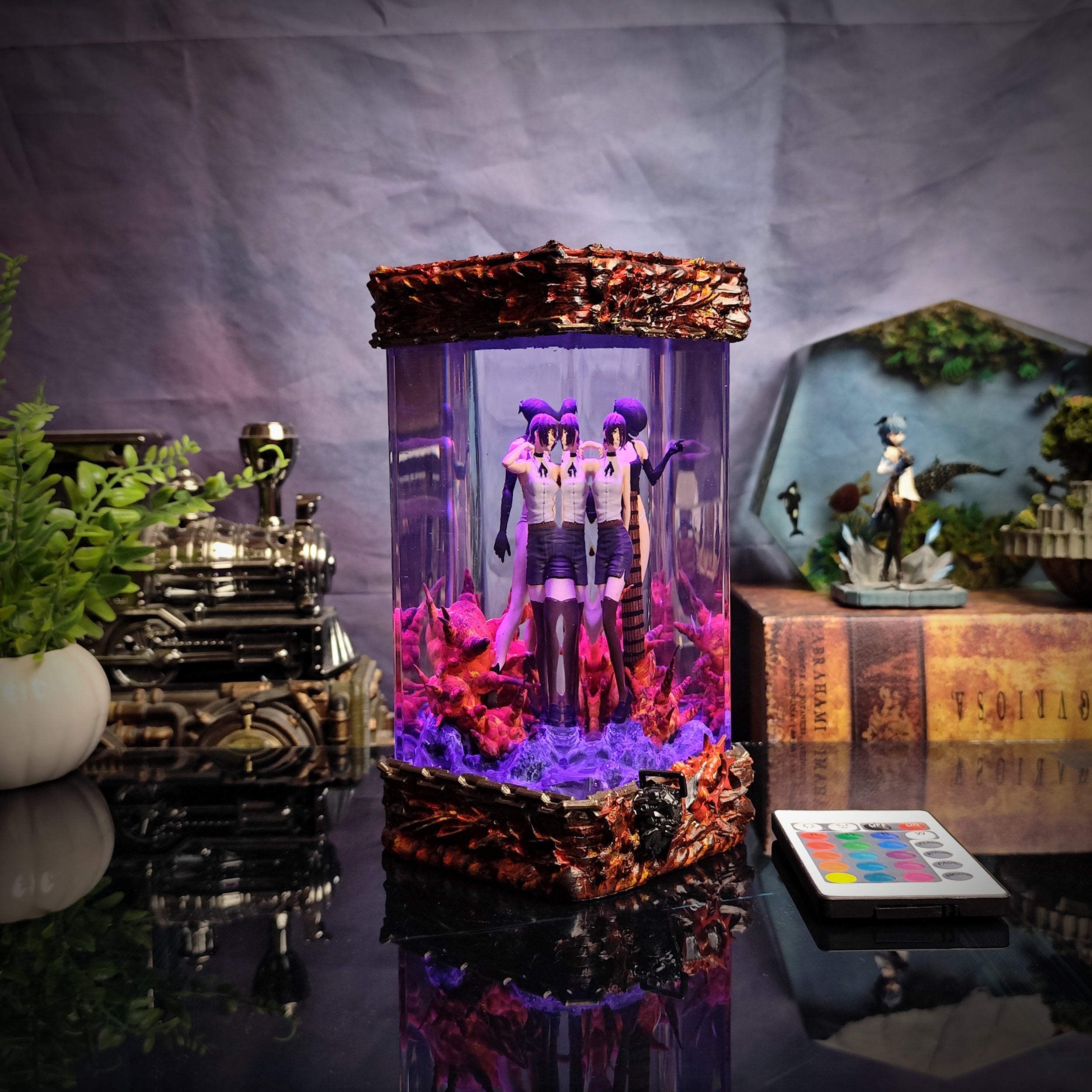 Reze Boom- Chainsaw Man Resin Lamp