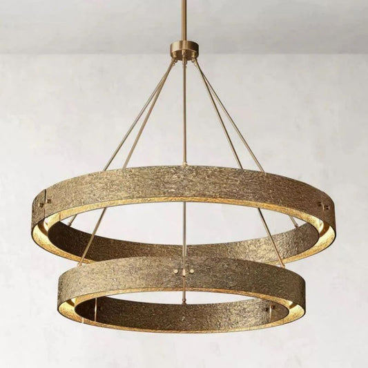 Voury 2-Tier Round Chandelier 60"