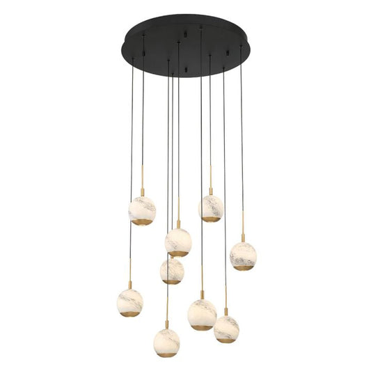 Baveno Lights Round LED Chandelier