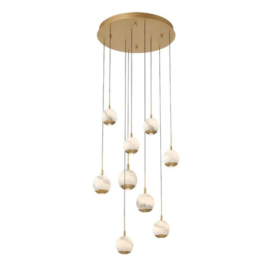 Baveno Lights Round LED Chandelier