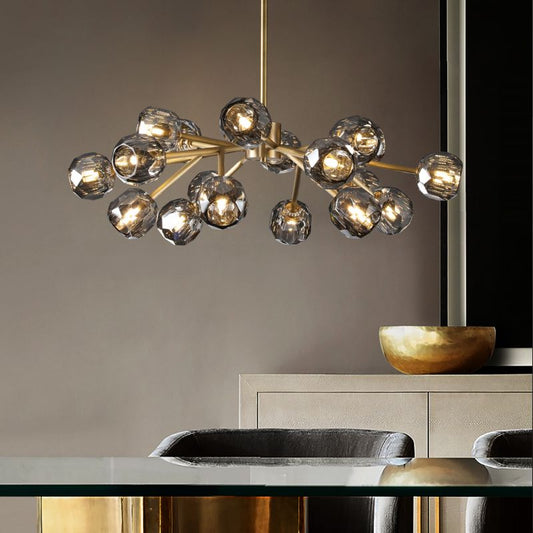 Balle Series Glass Chandelier